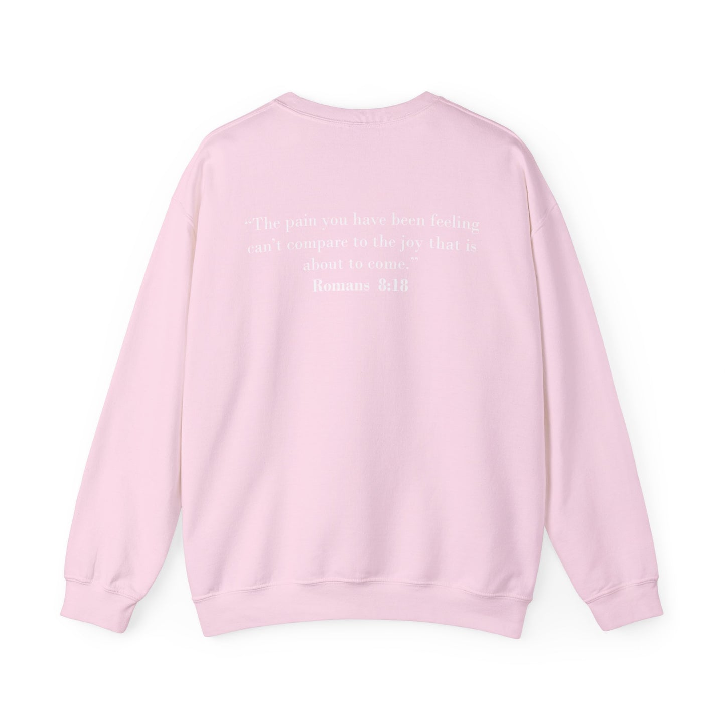 Abby Nugent: Romans 8:18 Crewneck