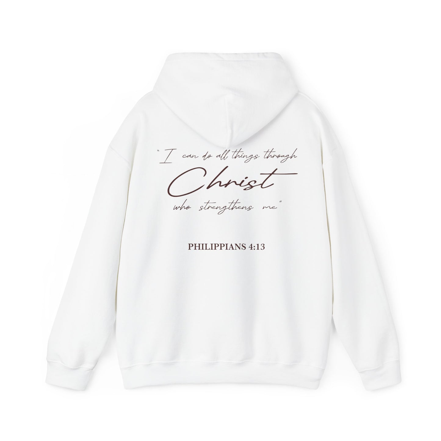 Carolyn Calzada: Philippians 4:13 Hoodie