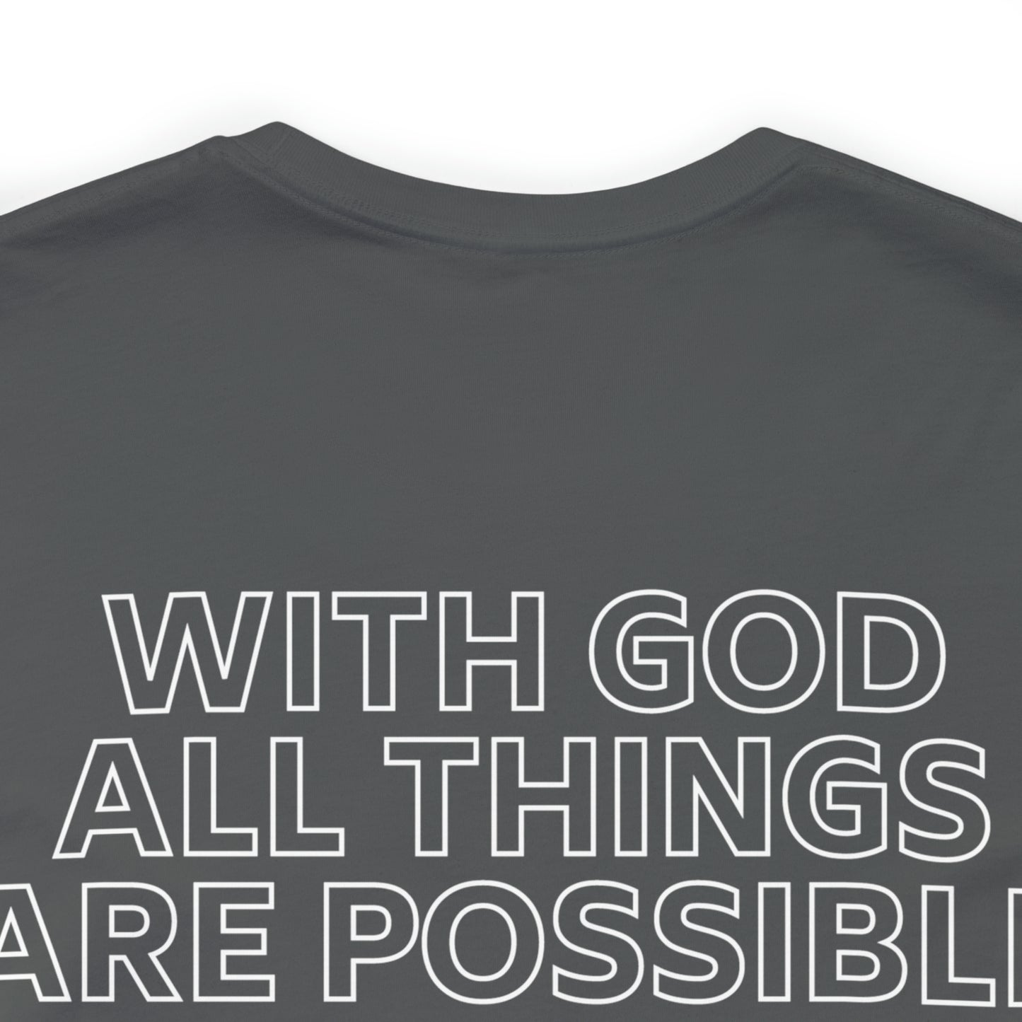 Taryn Madlock: With God All Things Are Possible Tee