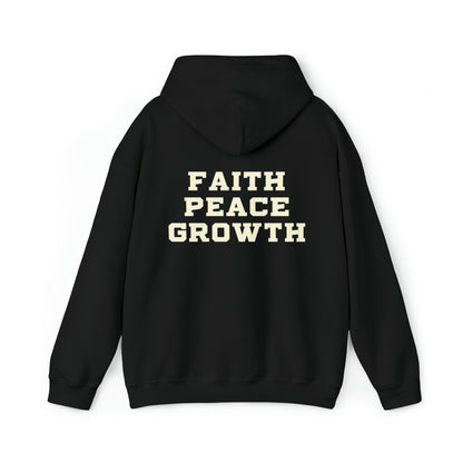 Dona Fagnon: Faith Peace Growth Hoodie