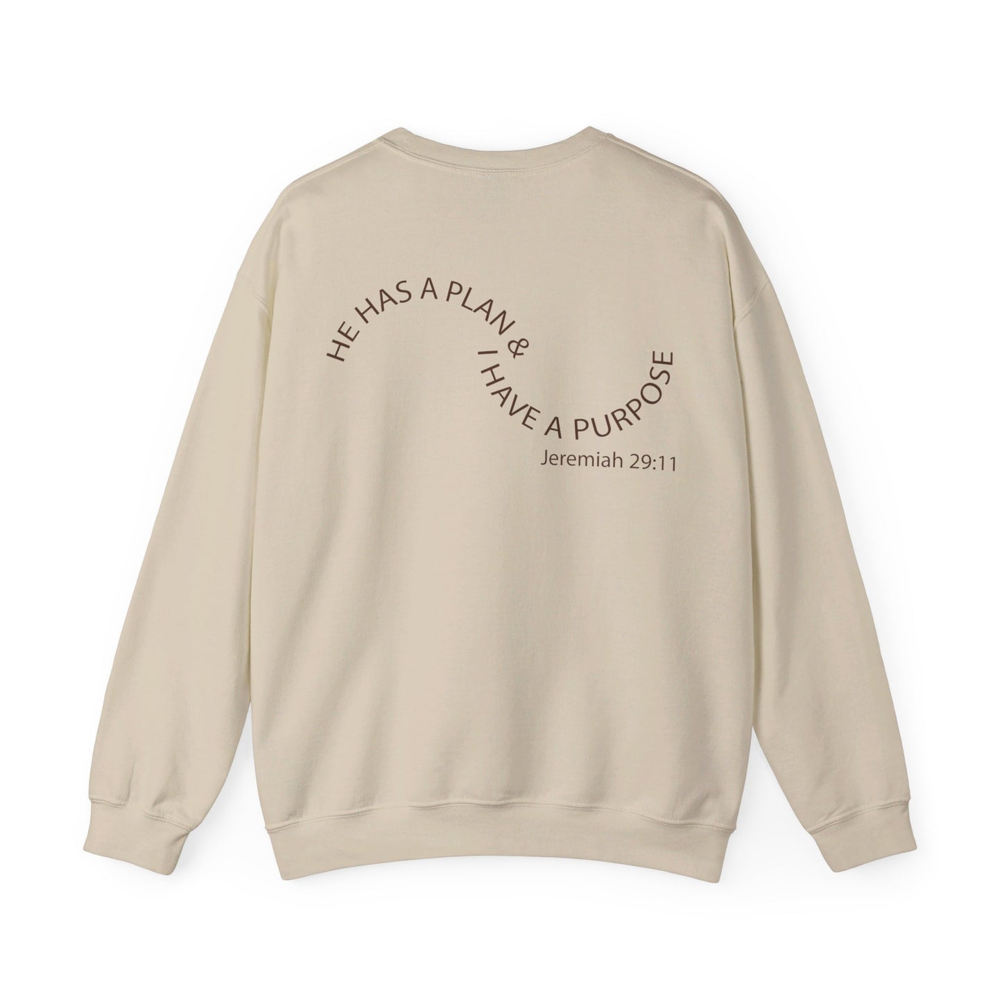 Kaylee Salyer: Jeremiah 29:11 Crewneck Sweatshirt