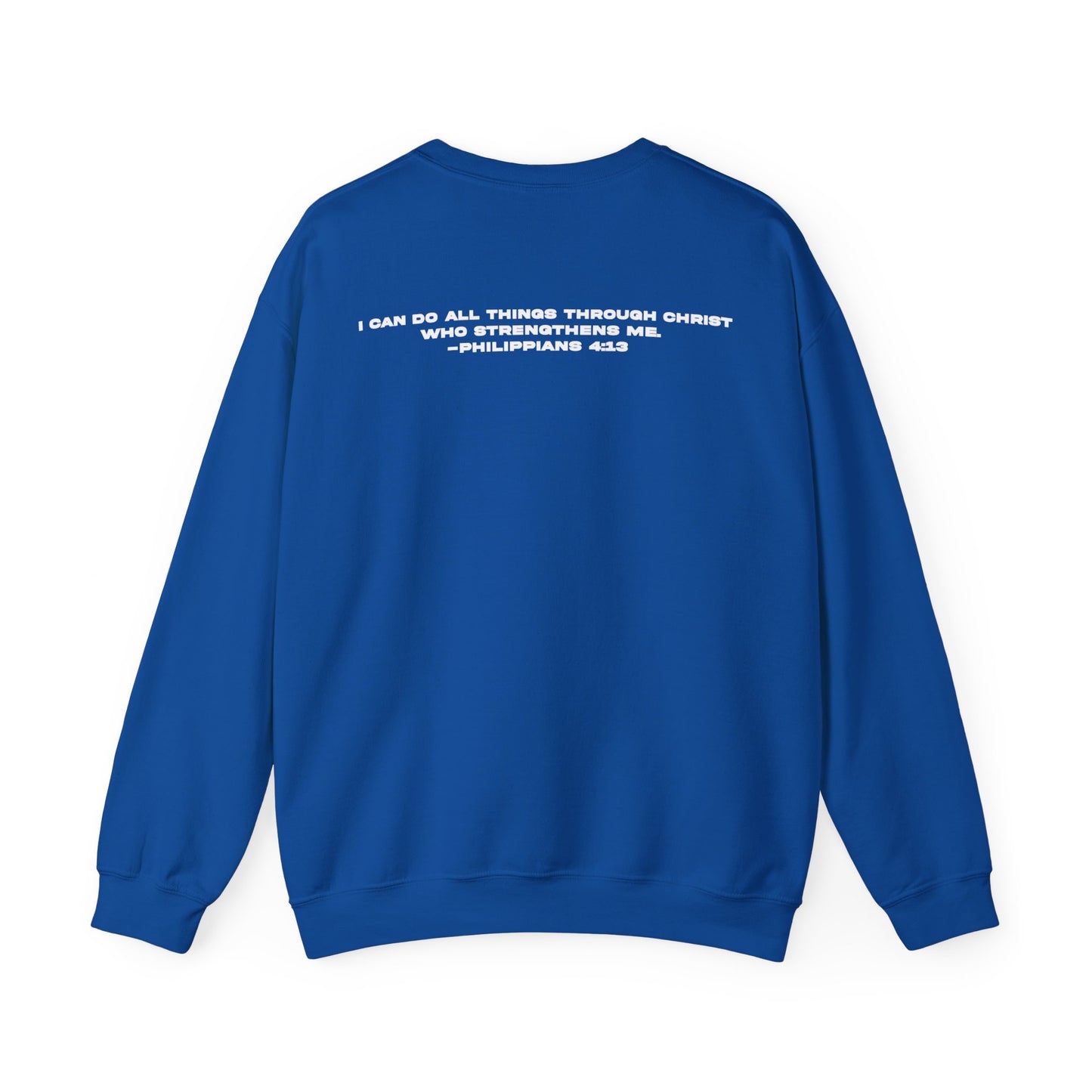 Roderick Gardner: Philippians 4:13 Crewneck