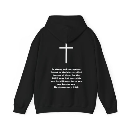 Emily Murphy: Deuteronomy 31:6 Hoodie