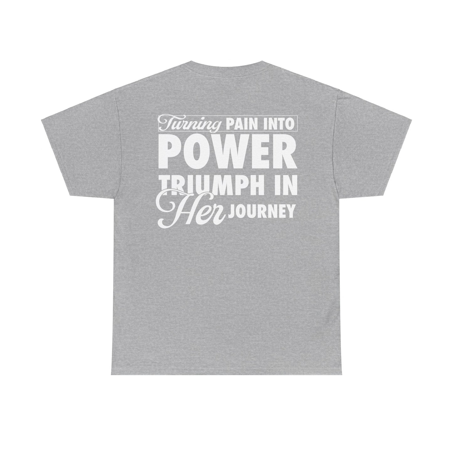 Nora Adam: Turning Pain Into Power, Triumph In Her Journey Tee