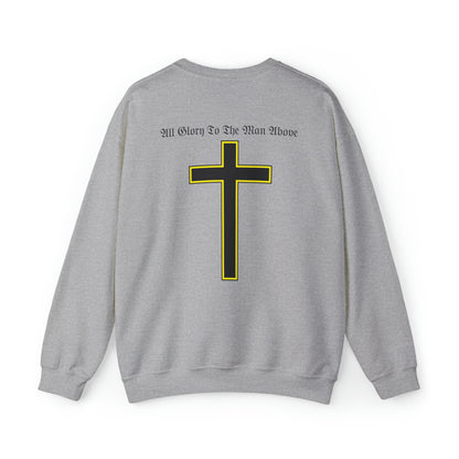 James Lucio: All Glory To The Man Above Crewneck