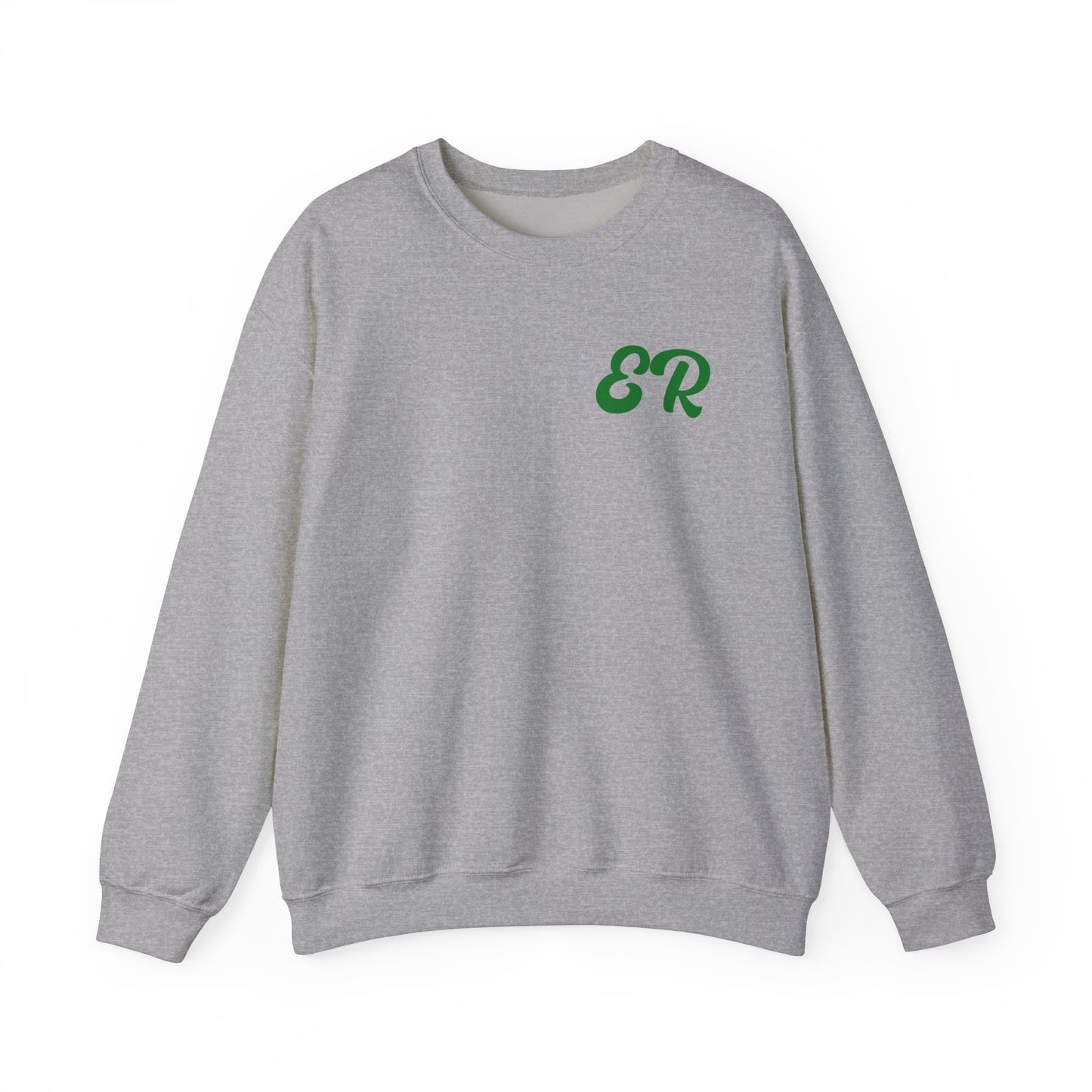 Emma Rushing: Trust The Timing Crewneck (Green)