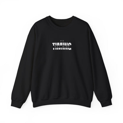 Haley Shannon: His Timing  Crewneck