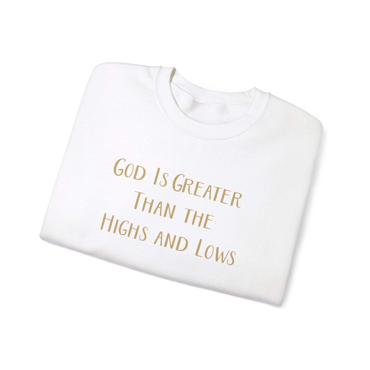 Kayleigh Ammons: God Is Greater Than The Highs & Lows Crewneck