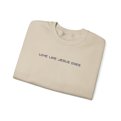 Lorenzza Marcacci: Love Like Jesus Does Crewneck