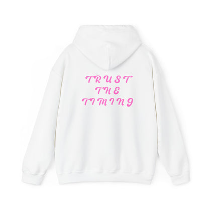 Emma Rushing: Trust The Timing Hoodie (Pink)