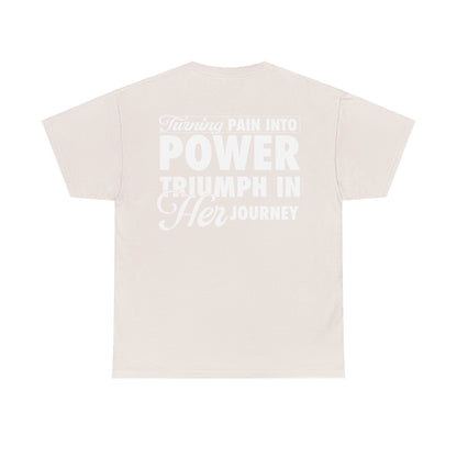 Nora Adam: Turning Pain Into Power, Triumph In Her Journey Tee