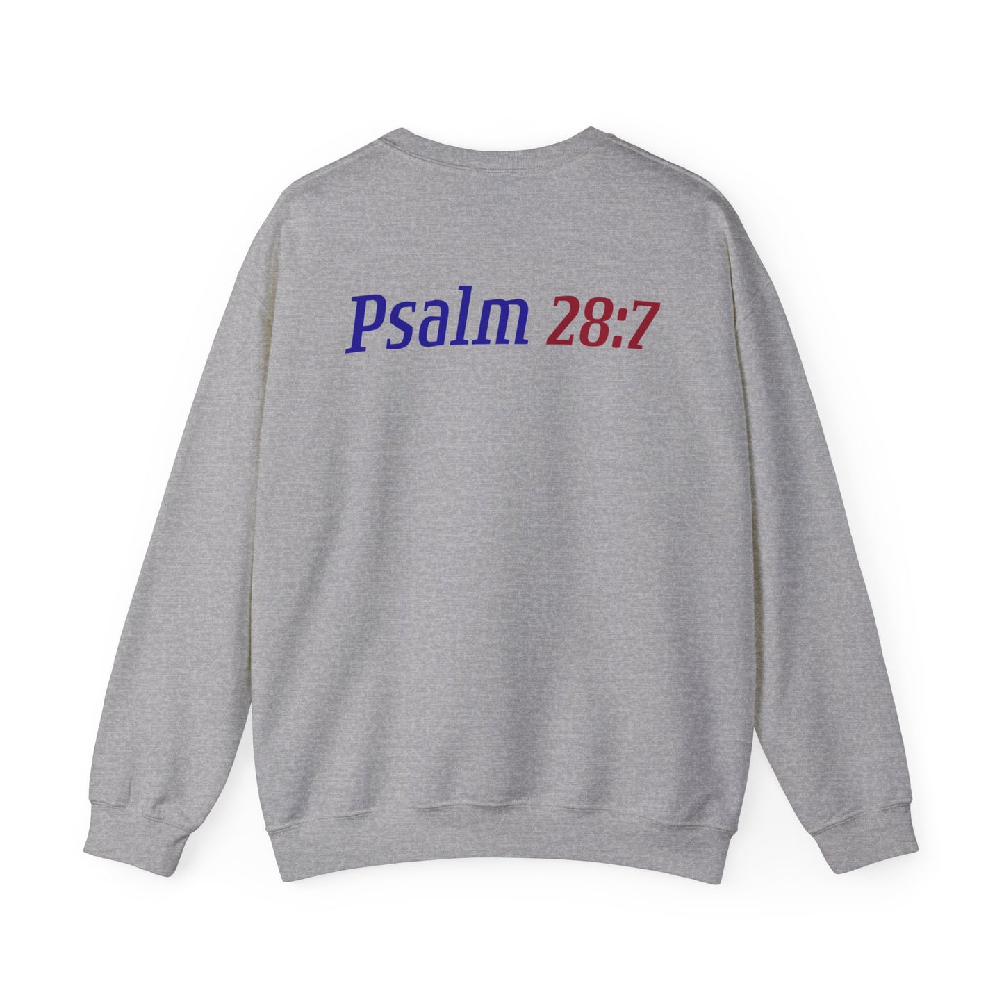 Kai Holm: Psalm 28:7 Crewneck