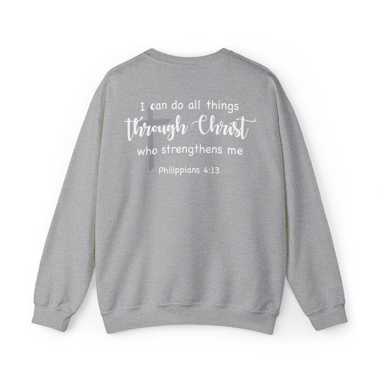 Charli Anger: Philippians 4:13 Crewneck