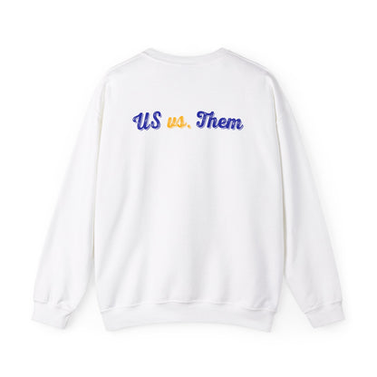 Naziha Alfrid: Us Vs. Them Crewneck Sweatshirt