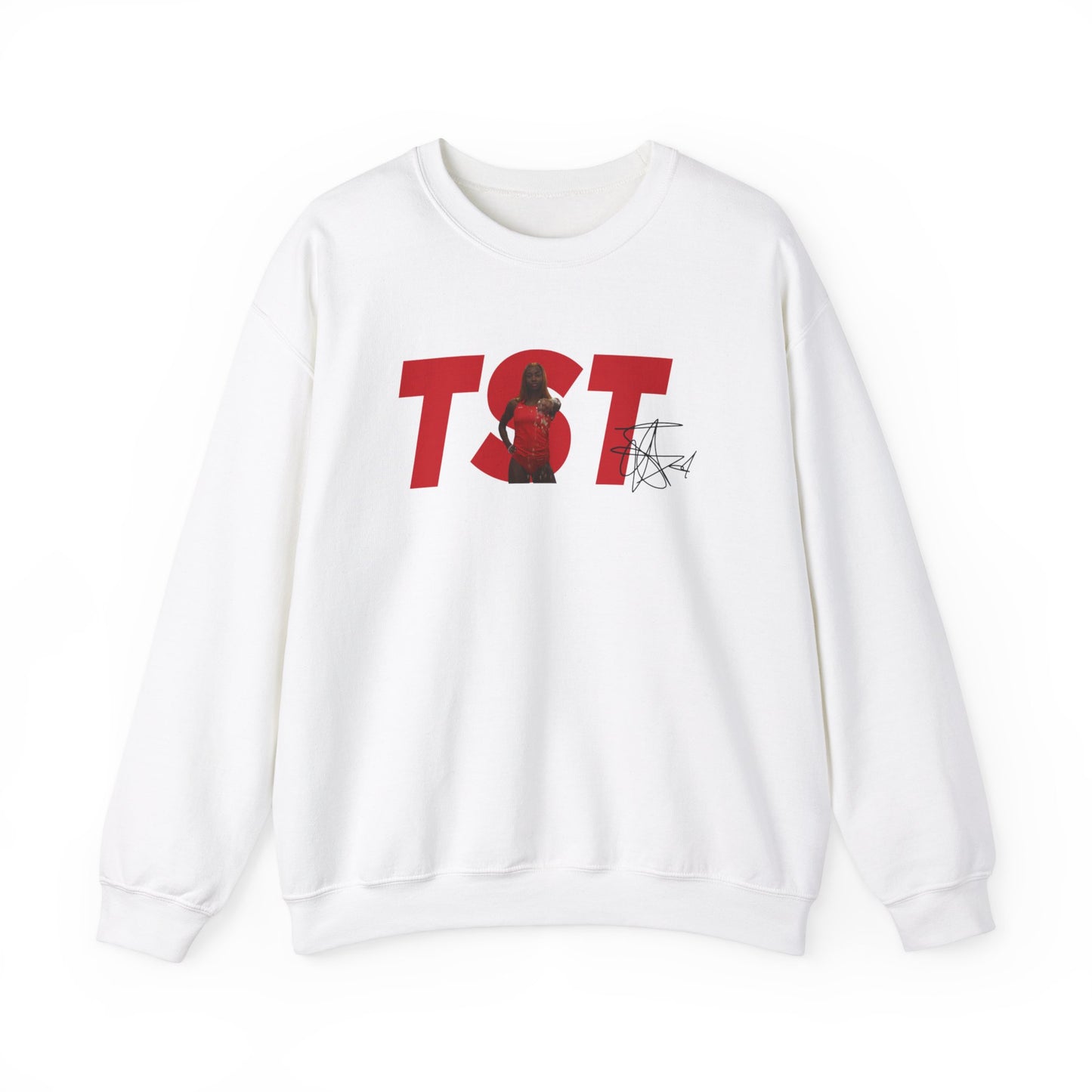 Tia Siani Taylor: Track Crewneck