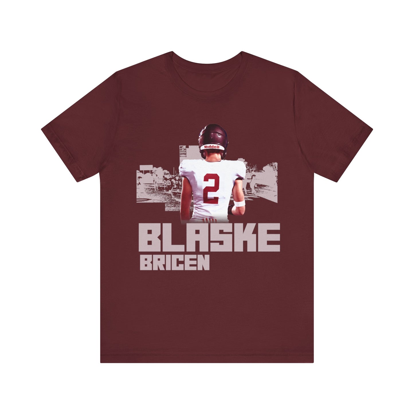 Bricen Blaske: Football Tee