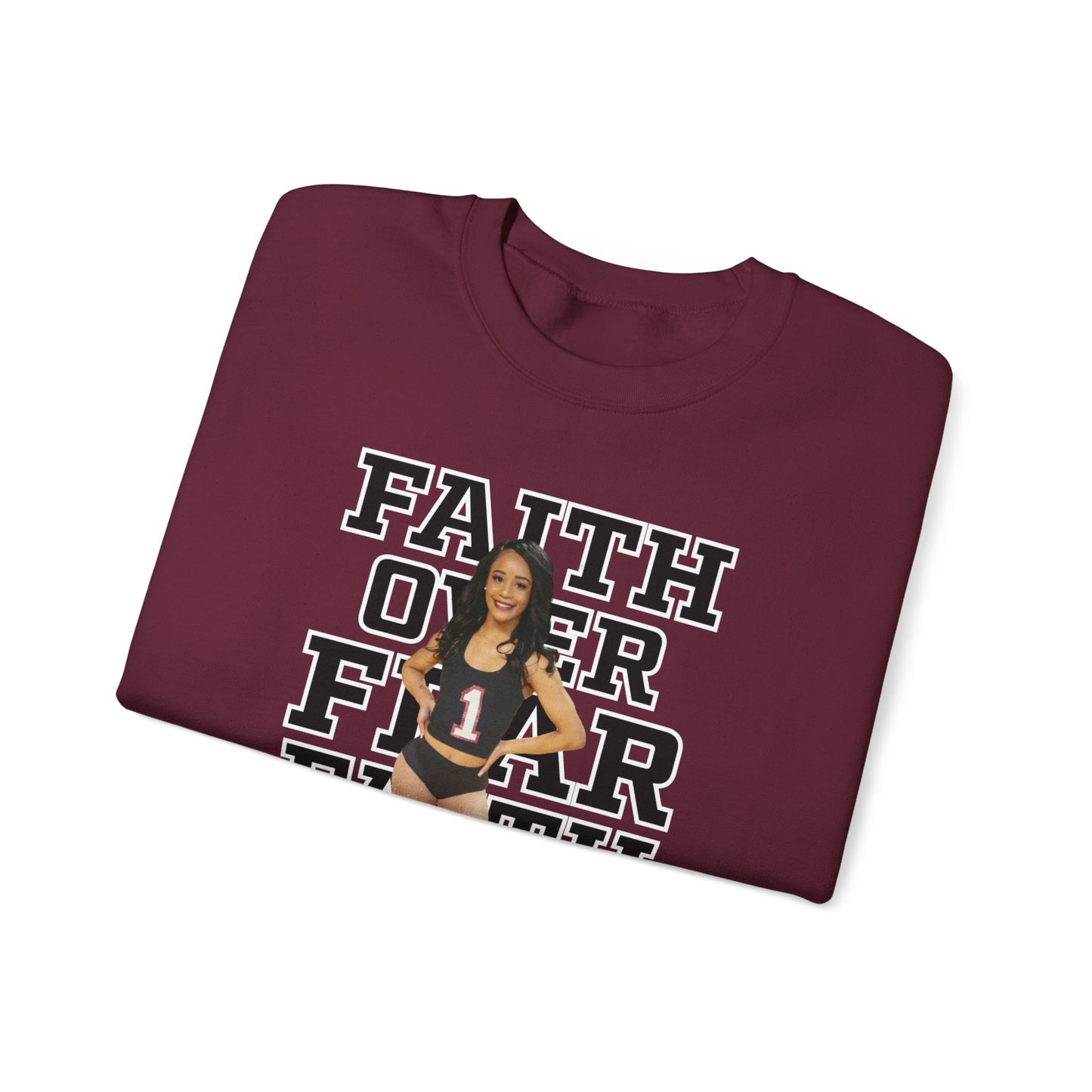 Sinaria Jones: Faith Over Fear Crewneck