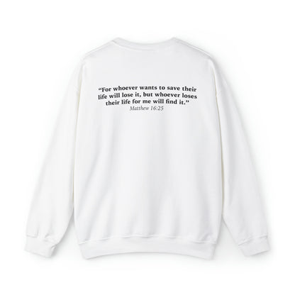 Jerome Riley: Lose Your Life For God Crewneck