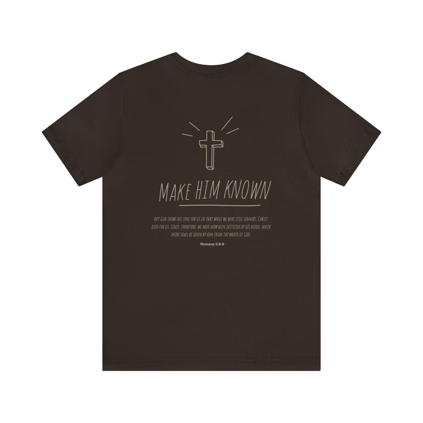 Ben Parker: Romans 5:8-9 Tee