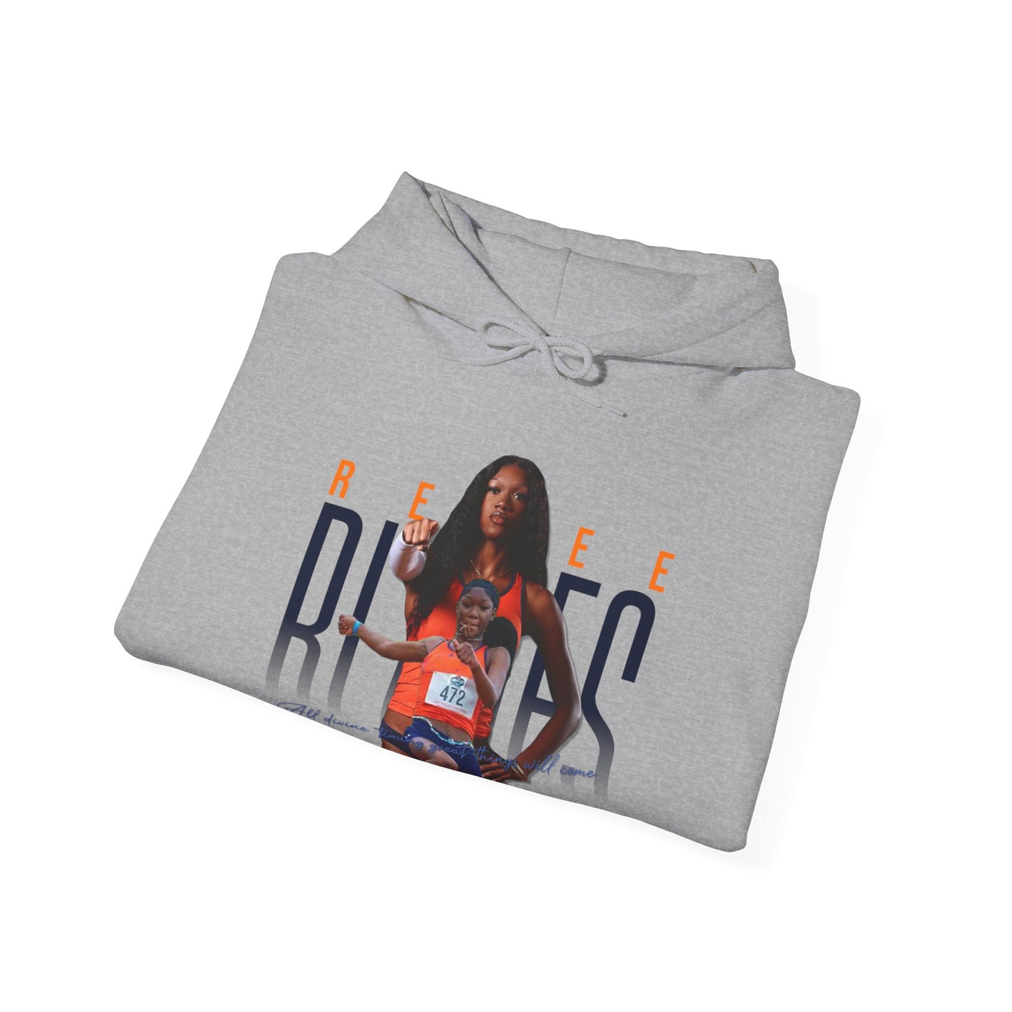 Renee Blades: All In Divine Timing Great Things Will Come Hoodie