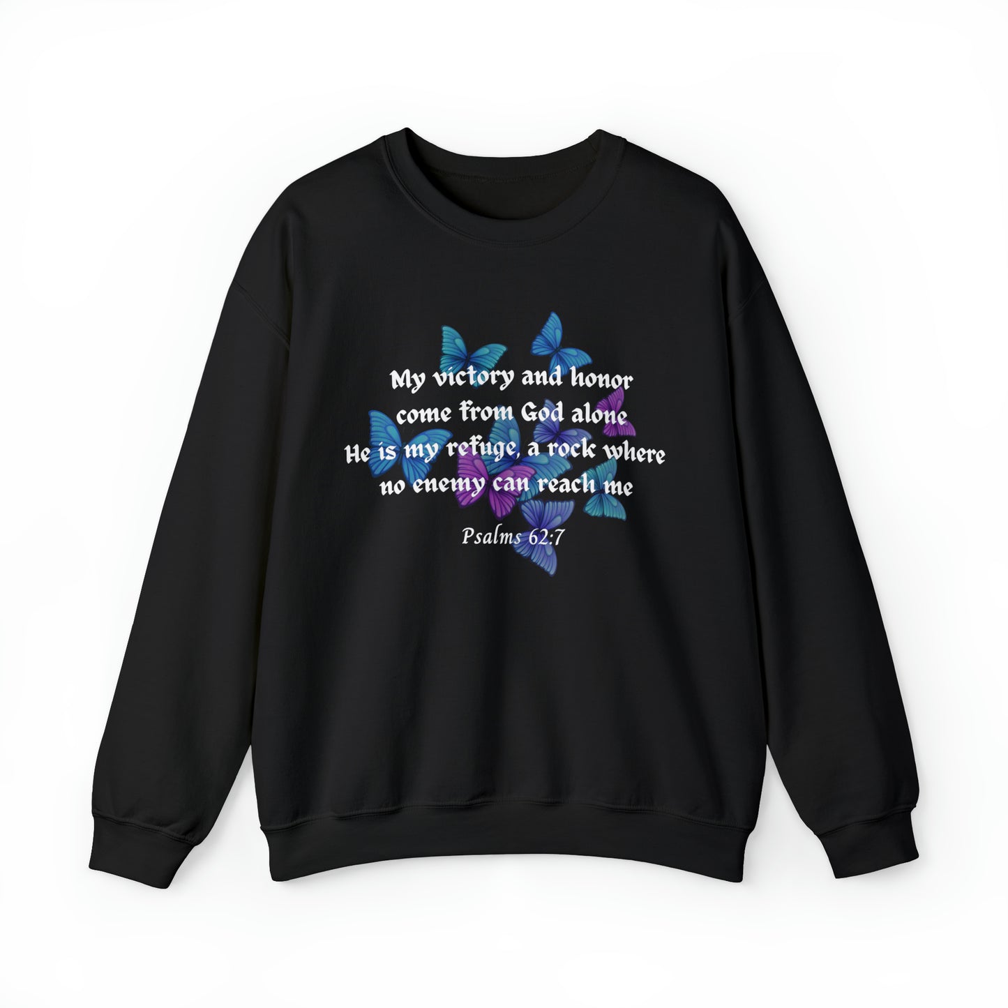 Sara Harris: Psalms 62:7 Crewneck