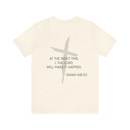 Ma’kaylia Lute: His Timing Tee