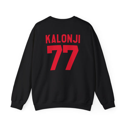 Kevin Kalonji: Logo With Name & Number Crewneck