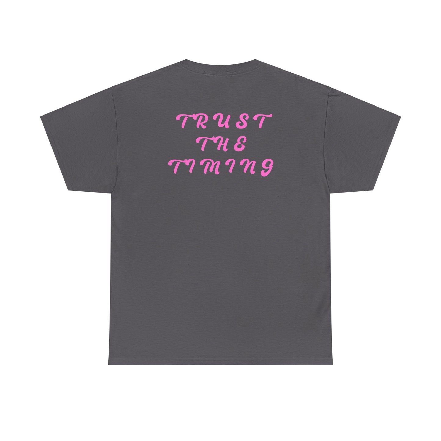 Emma Rushing: Trust The Timing Tee (Pink)