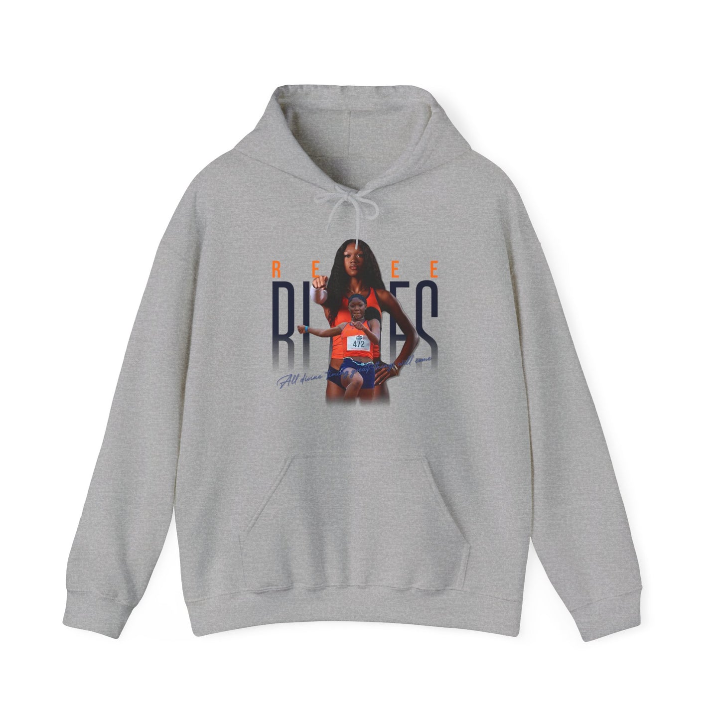 Renee Blades: All In Divine Timing Great Things Will Come Hoodie