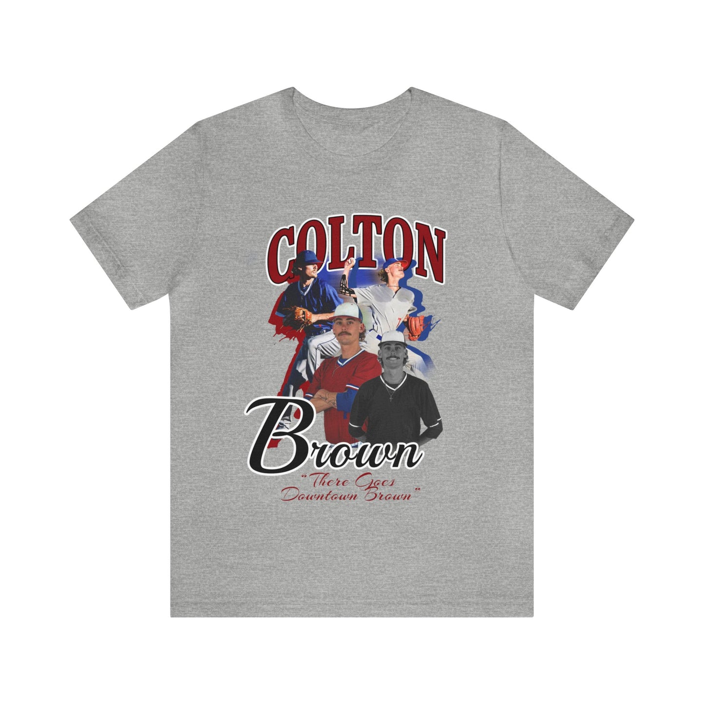 Colton Brown: There Goes Downtown Brown Tee