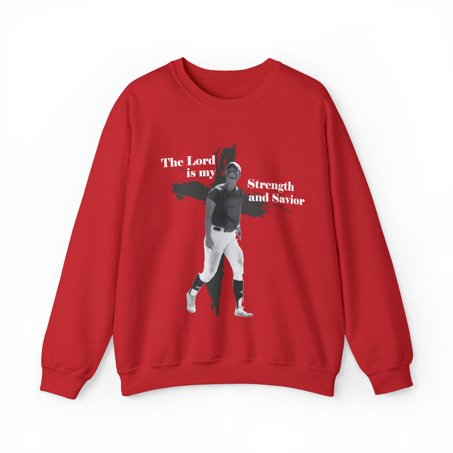 Jesiana Mora: The Lord Is My Strength and Savior Crewneck