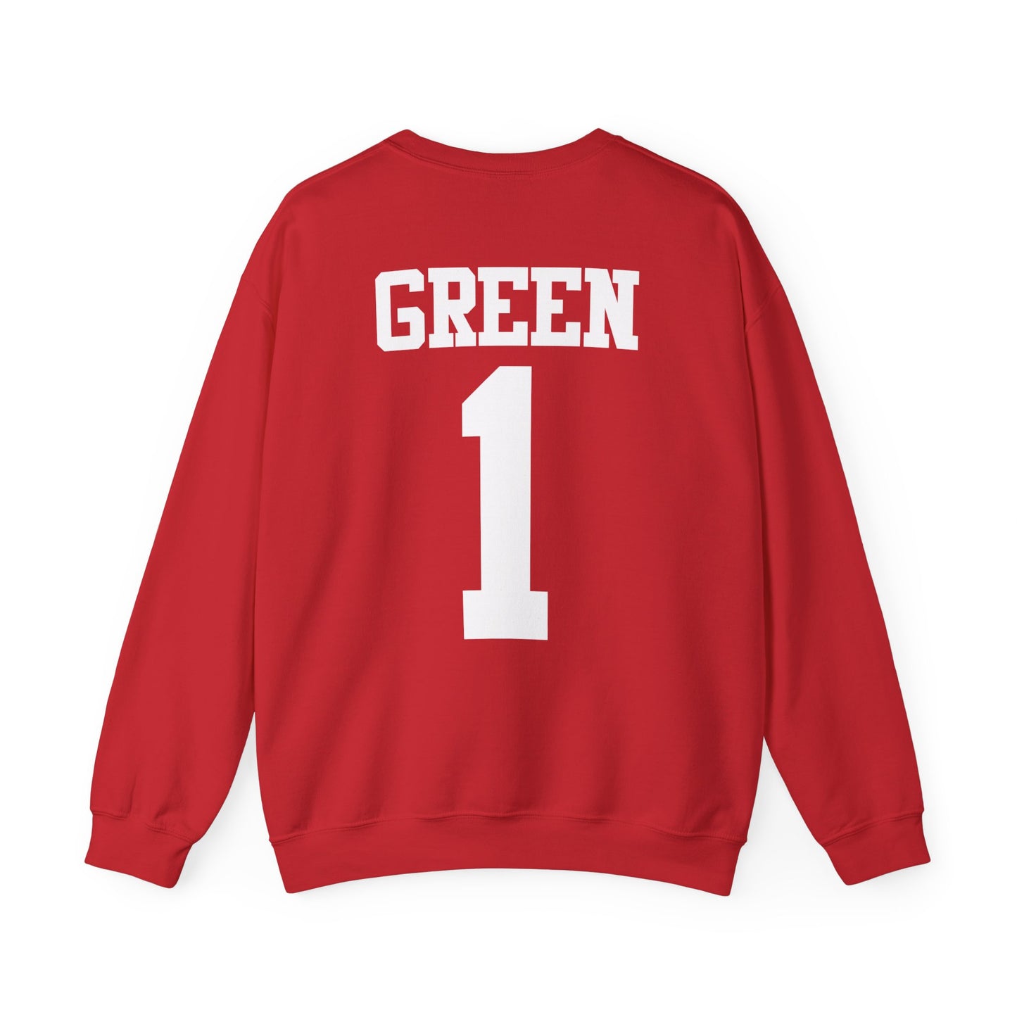 Myla Green: GameDay With Name & Number Crewneck