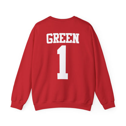 Myla Green: GameDay With Name & Number Crewneck