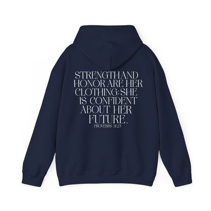 Sanãa Parker: Proverbs 31:25 Hoodie