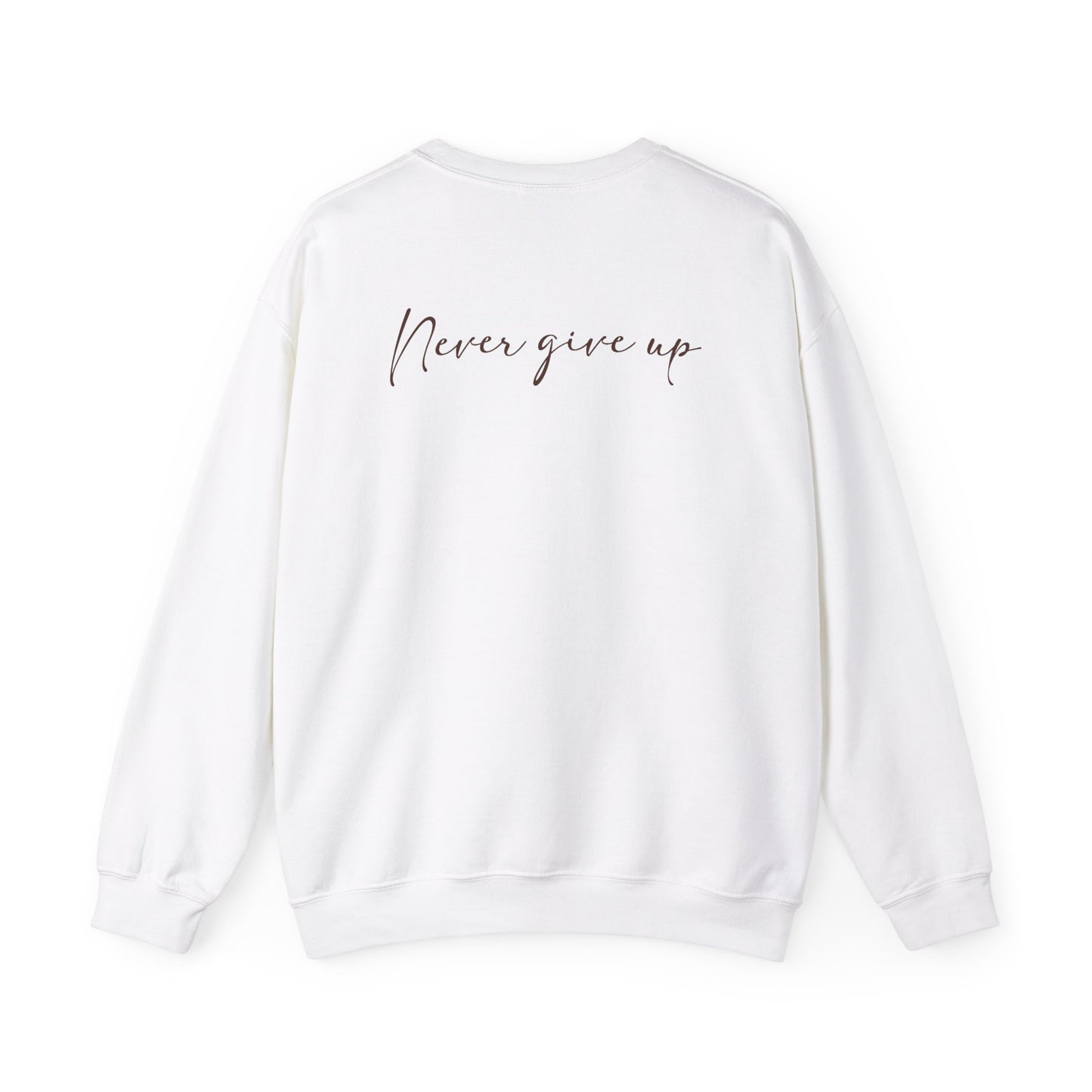 Grace Walker: Never Give Up Crewneck