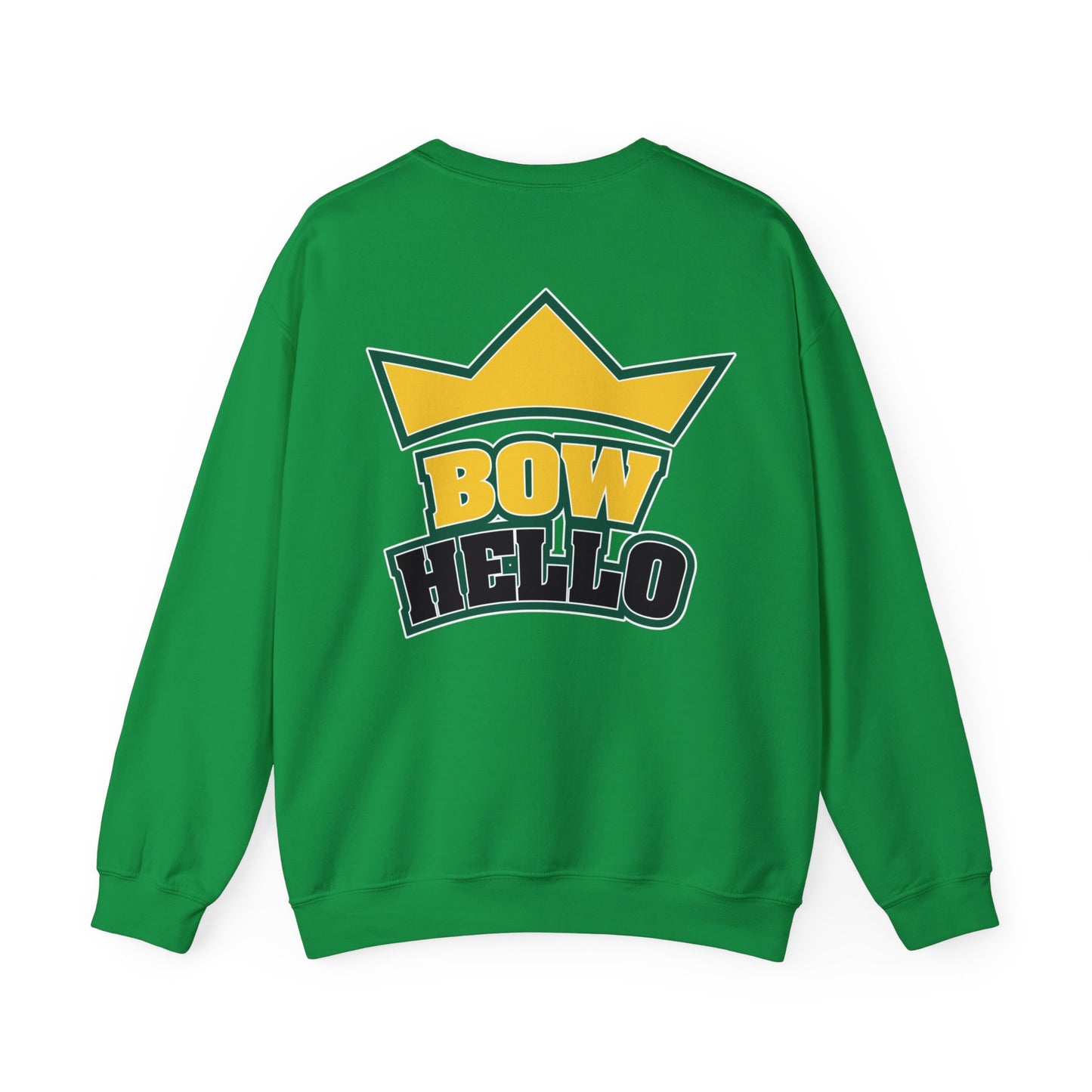 Qua Butler: Bow Hello Crewneck