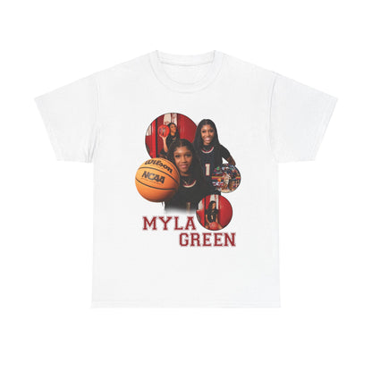 Myla Green: GameDay With Name & Number Tee