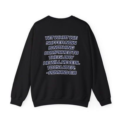 Ellington Brooks-Lytle: Romans 8:18 Crewneck