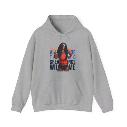 Renee Blades: All In Divine Timing Great Things Will Come Hoodie