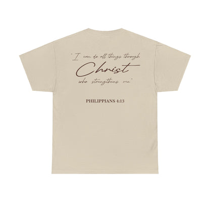 Carolyn Calzada: Philippians 4:13 Tee