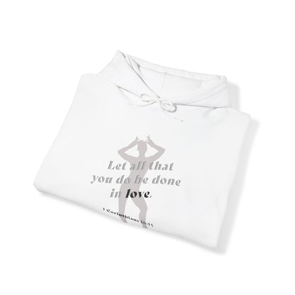 Jersey Bingman: 1 Corinthians 16:14 Hoodie