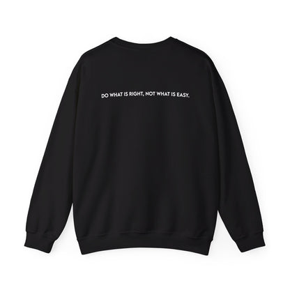 London Minnix: Do What Is Right, Not What is Easy Crewneck