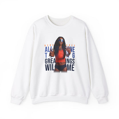 Renee Blades: All In Divine Timing Great Things Will Come Crewneck