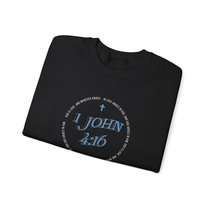 JaMaya Byrum: 1 John 4:16 Crewneck