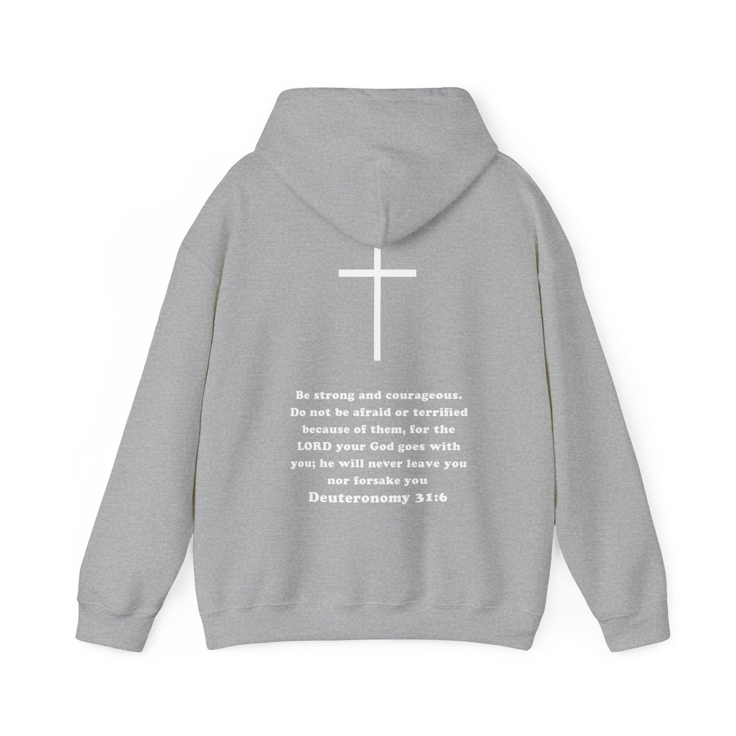 Emily Murphy: Deuteronomy 31:6 Hoodie