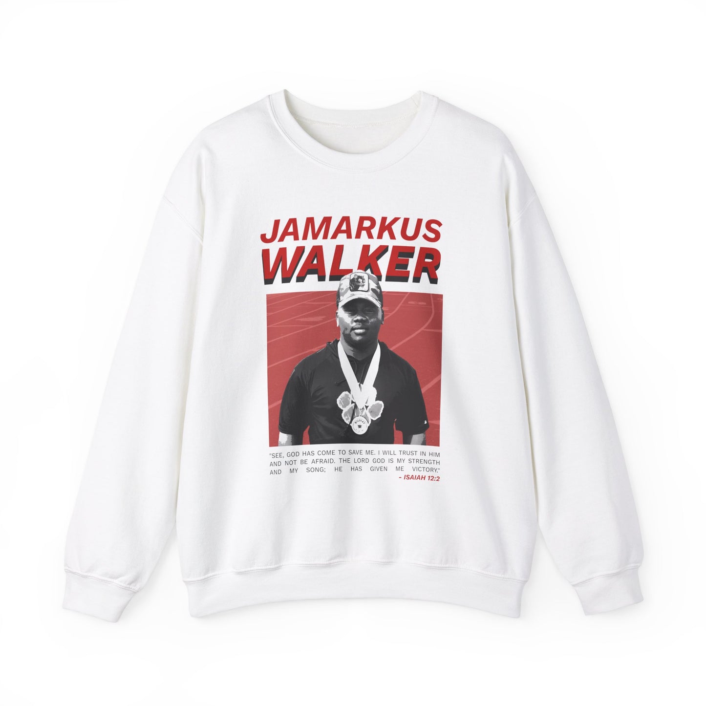 Jamarkus Walker: Isaiah 12:2 Crewneck