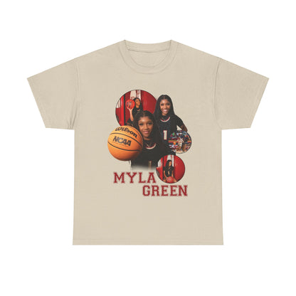 Myla Green: GameDay With Name & Number Tee