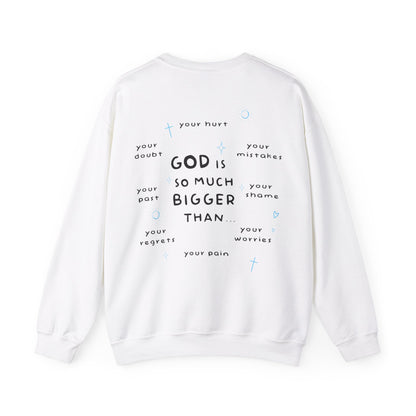 Tomi Hinkle: God Is Some Much Better Than... Crewneck