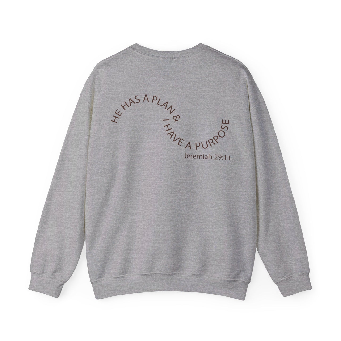 Kaylee Salyer: Jeremiah 29:11 Crewneck Sweatshirt