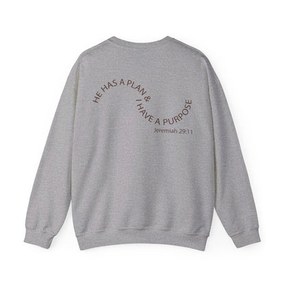 Kaylee Salyer: Jeremiah 29:11 Crewneck Sweatshirt